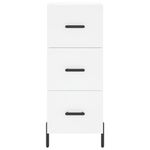 Casa si Gradina - Mobilier - Comode si corpuri - Comode - Dulap inalt, alb, 34,5x34x180 cm, lemn prelucrat - Infinity.ro