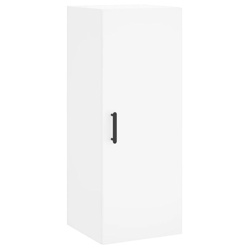 Casa si Gradina - Mobilier - Comode si corpuri - Comode - Dulap inalt, alb, 34,5x34x180 cm, lemn prelucrat - Infinity.ro