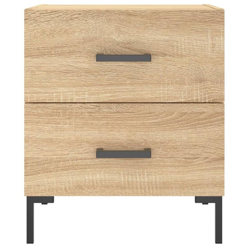 Casa si Gradina - Mobilier - Comode si corpuri - Noptiere - Noptiere, 2 buc., stejar sonoma, 40x35x47,5 cm, lemn compozit - Infinity.ro