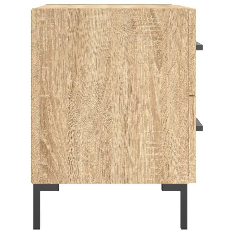 Casa si Gradina - Mobilier - Comode si corpuri - Noptiere - Noptiere, 2 buc., stejar sonoma, 40x35x47,5 cm, lemn compozit - Infinity.ro