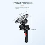 Auto si Moto - Piese auto si accesorii - Interior auto - Accesorii interior - Suport magnetic F83 pentru ventilatie pentru Magsafe si telefon Android - Infinity.ro