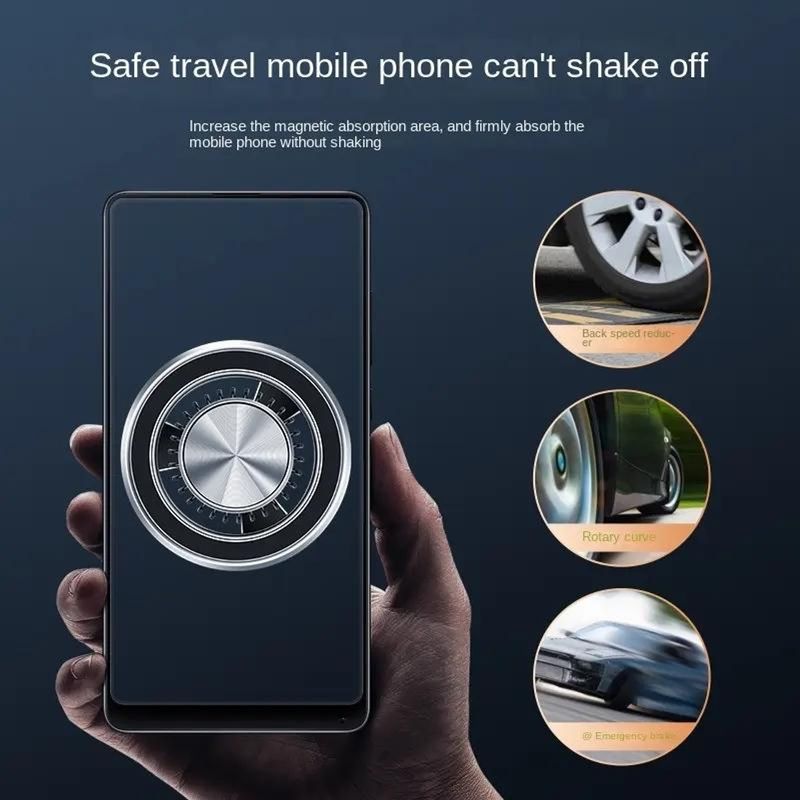 Auto si Moto - Piese auto si accesorii - Interior auto - Accesorii interior - Suport magnetic F83 pentru ventilatie pentru Magsafe si telefon Android - Infinity.ro
