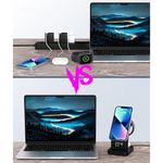 Laptop, Telefoane si Tablete - Telefoane mobile si accesorii - Accesorii Telefoane - Incarcatoare telefoane - Statie de incarcare Magnetic Wireless 5 in 1 Xentech Light 15 Watti - Infinity.ro