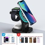 Laptop, Telefoane si Tablete - Telefoane mobile si accesorii - Accesorii Telefoane - Incarcatoare telefoane - Statie de incarcare Magnetic Wireless 5 in 1 Xentech Light 15 Watti - Infinity.ro