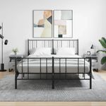Casa si Gradina - Mobilier - Comode si corpuri - Noptiere - Noptiere, 2 buc., gri beton, 40x35x47,5 cm, lemn compozit - Infinity.ro