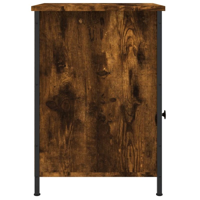 Casa si Gradina - Mobilier - Comode si corpuri - Noptiere - Noptiera, stejar fumuriu, 40x42x60 cm, lemn prelucrat - Infinity.ro