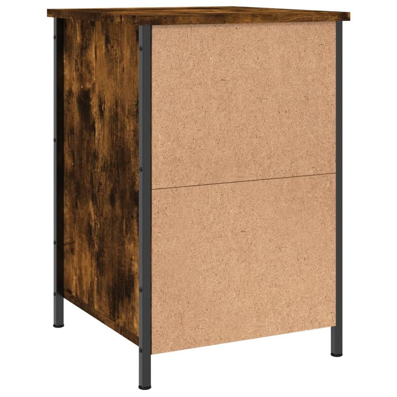 Casa si Gradina - Mobilier - Comode si corpuri - Noptiere - Noptiera, stejar fumuriu, 40x42x60 cm, lemn prelucrat - Infinity.ro