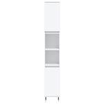 Casa si Gradina - Mobilier - Seturi de mobilier - Seturi baie - Set mobilier de baie, 3 piese, alb, lemn compozit - Infinity.ro