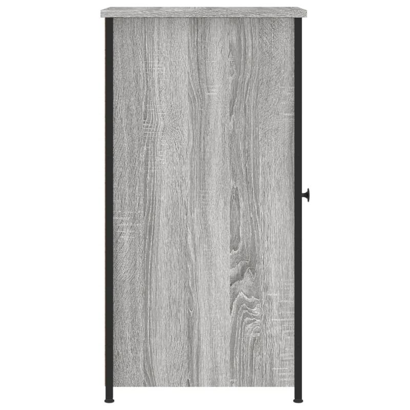 Casa si Gradina - Mobilier - Comode si corpuri - Noptiere - Noptiere, 2 buc., gri sonoma, 32x42x80 cm, lemn compozit - Infinity.ro