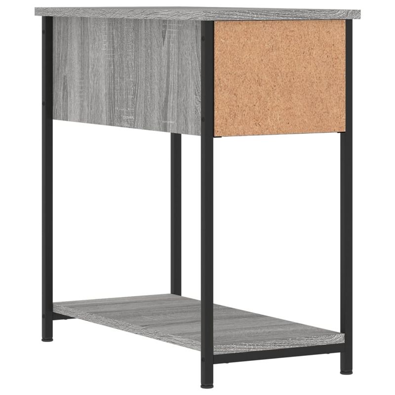Casa si Gradina - Mobilier - Comode si corpuri - Noptiere - Noptiere, 2 buc., gri sonoma, 30x60x60 cm, lemn prelucrat - Infinity.ro
