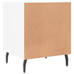 Casa si Gradina - Mobilier - Comode si corpuri - Noptiere - Noptiera, alb, 40x40x50 cm, lemn compozit - Infinity.ro