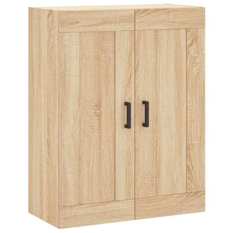 Casa si Gradina - Mobilier - Comode si corpuri - Comode - Dulapuri montate pe perete 2 buc stejar Sonoma, lemn prelucrat - Infinity.ro
