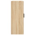 Casa si Gradina - Mobilier - Comode si corpuri - Comode - Dulapuri montate pe perete 2 buc stejar Sonoma, lemn prelucrat - Infinity.ro