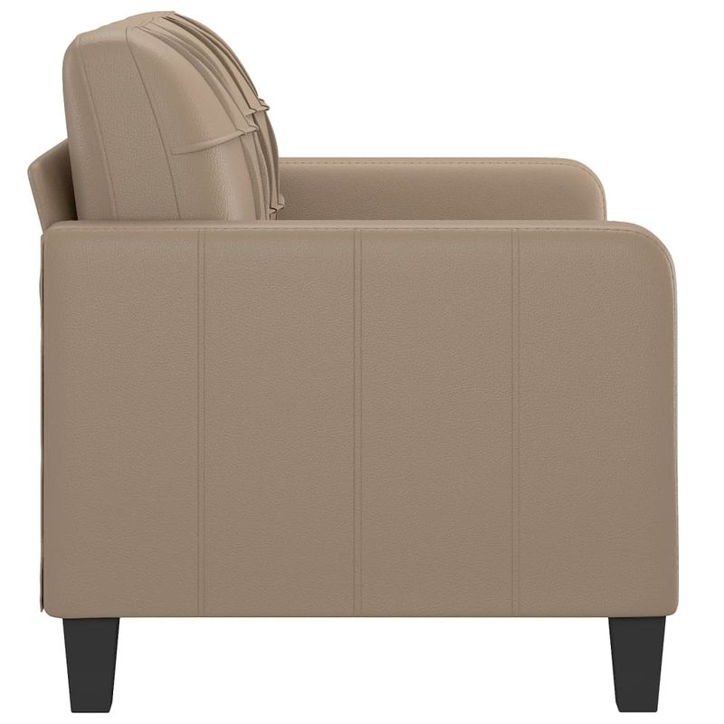 Casa si Gradina - Mobilier - Canapele si coltare - Canapele - Canapea cu 2 locuri, cappuccino, 120 cm, piele ecologica - Infinity.ro