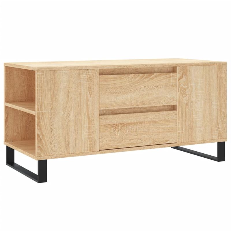 Casa si Gradina - Mobilier - Mese si birouri - Masute de cafea - Masuta de cafea, stejar sonoma, 102x44,5x50 cm, lemn prelucrat - Infinity.ro
