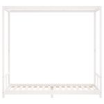 Casa si Gradina - Mobilier - Mobilier copii - Patuturi copii - Cadru de pat pentru copii, alb, 80x200 cm, lemn masiv de pin - Infinity.ro