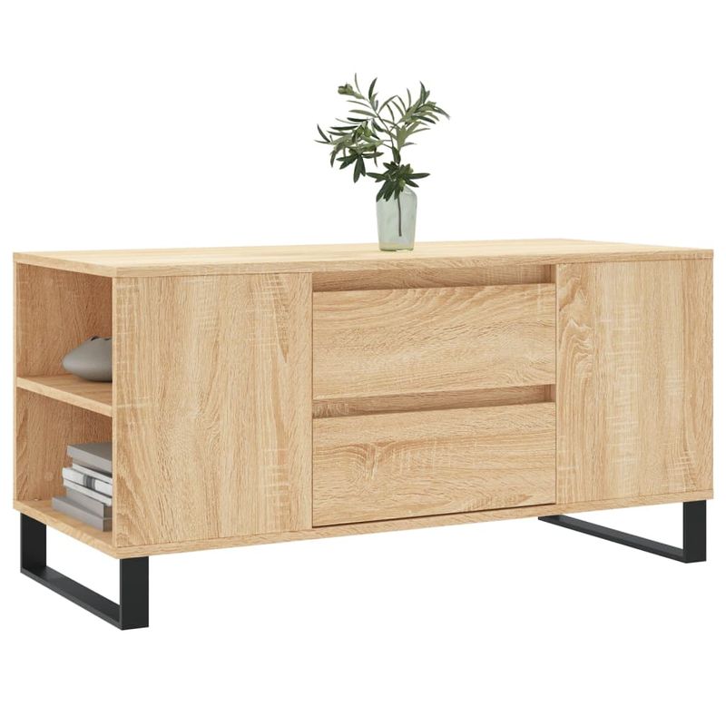 Casa si Gradina - Mobilier - Mese si birouri - Masute de cafea - Masuta de cafea, stejar sonoma, 102x44,5x50 cm, lemn prelucrat - Infinity.ro