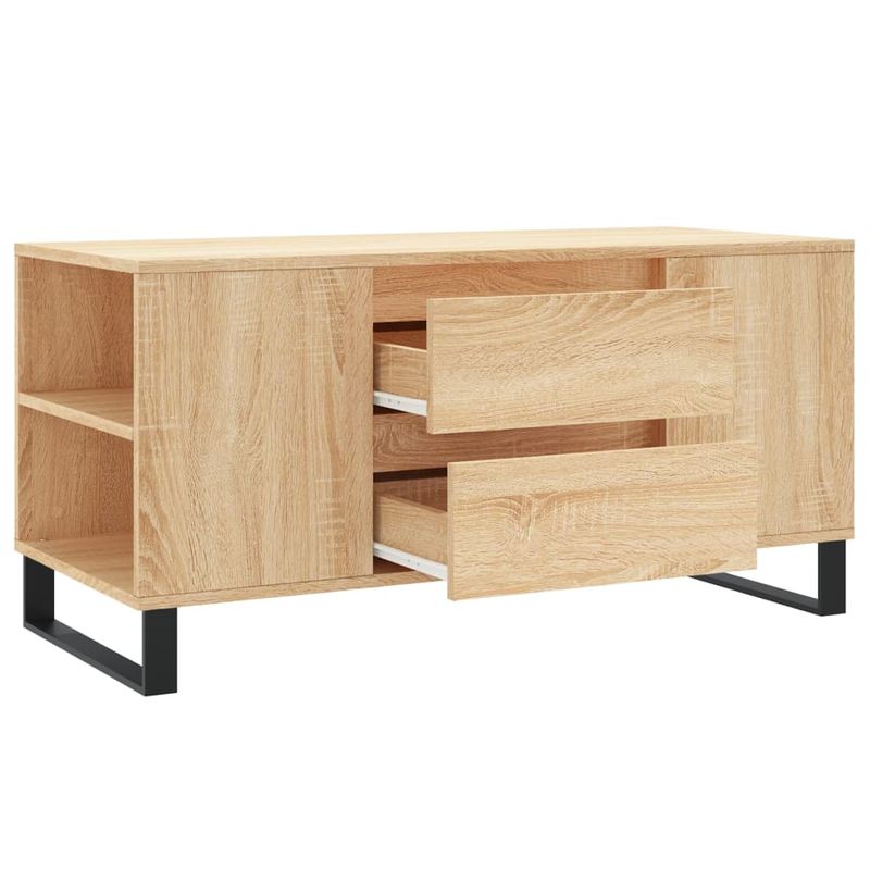 Casa si Gradina - Mobilier - Mese si birouri - Masute de cafea - Masuta de cafea, stejar sonoma, 102x44,5x50 cm, lemn prelucrat - Infinity.ro