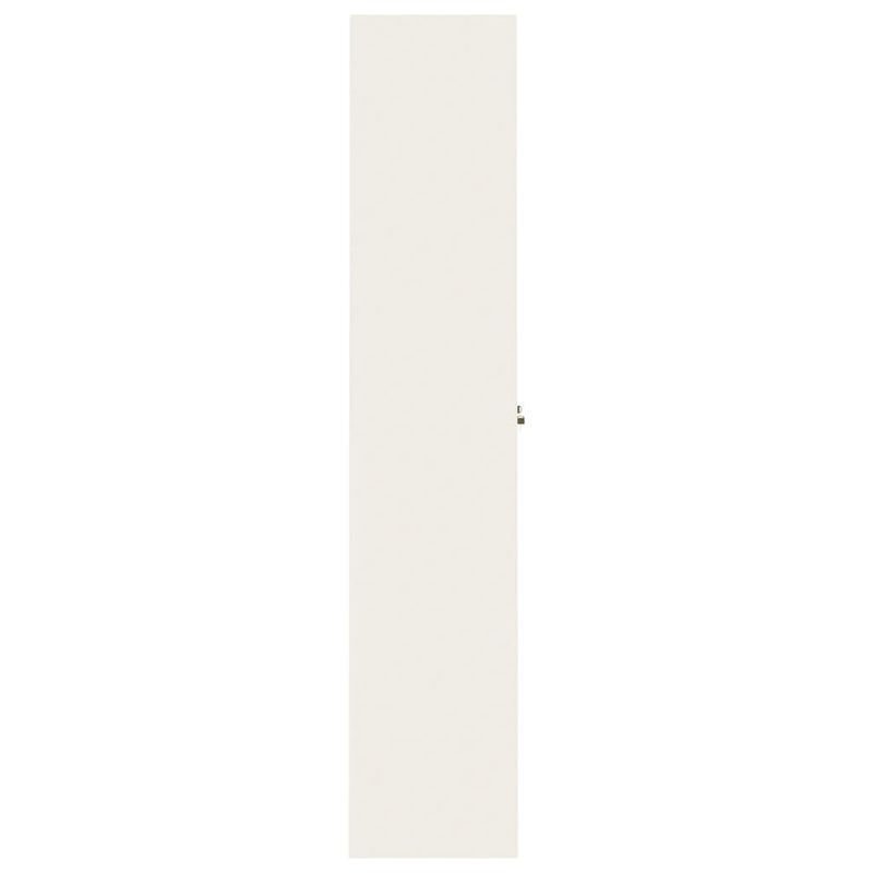 Casa si Gradina - Constructii - Depozitare, transport si protectie - Rafturi, fisete si vestiare - Fiset, alb, 90x40x200 cm, otel - Infinity.ro