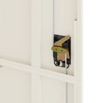 Casa si Gradina - Constructii - Depozitare, transport si protectie - Rafturi, fisete si vestiare - Fiset, alb, 90x40x200 cm, otel - Infinity.ro