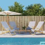 Casa si Gradina - Textile si covoare - Textile baie - Prosoape - Prosoape de plaja, 4 buc., gri, 60x135 cm, textil 400 GSM - Infinity.ro