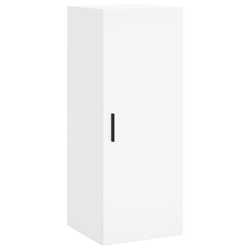 Casa si Gradina - Mobilier - Comode si corpuri - Comode - Dulap inalt, alb, 34,5x34x180 cm, lemn prelucrat - Infinity.ro