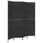 Casa si Gradina - Decoratiuni - Pereti despartitori si paravane - Paravan de camera cu 4 panouri negru 163x180 cm, zambila de apa - Infinity.ro