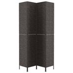 Casa si Gradina - Decoratiuni - Pereti despartitori si paravane - Paravan de camera cu 4 panouri negru 163x180 cm, zambila de apa - Infinity.ro