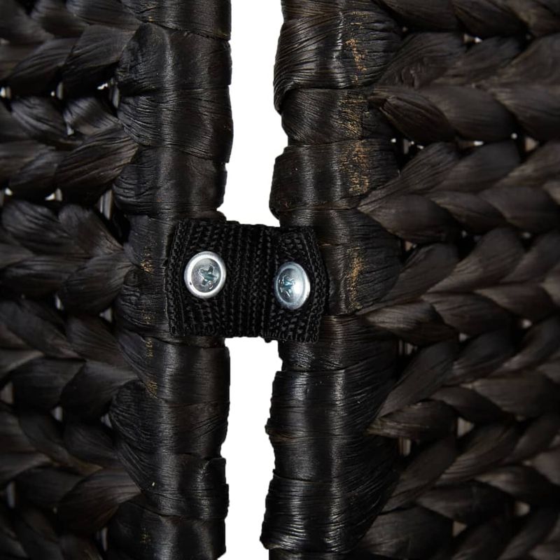 Casa si Gradina - Decoratiuni - Pereti despartitori si paravane - Paravan de camera cu 4 panouri negru 163x180 cm, zambila de apa - Infinity.ro