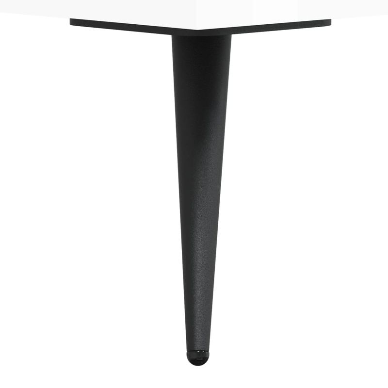 Casa si Gradina - Mobilier - Comode si corpuri - Comode - Dulap inalt, alb extralucios, 34,5x34x180 cm, lemn prelucrat - Infinity.ro