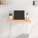 Casa si Gradina - Constructii - Lemn constructii - Placi lemn - Blat de masa, 60x60x(2-4) cm, lemn masiv de stejar netratat - Infinity.ro