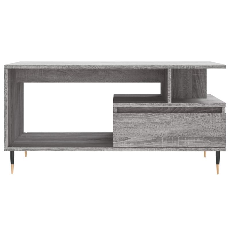 Casa si Gradina - Mobilier - Mese si birouri - Masute de cafea - Masuta de cafea, gri sonoma, 90x49x45 cm, lemn compozit - Infinity.ro