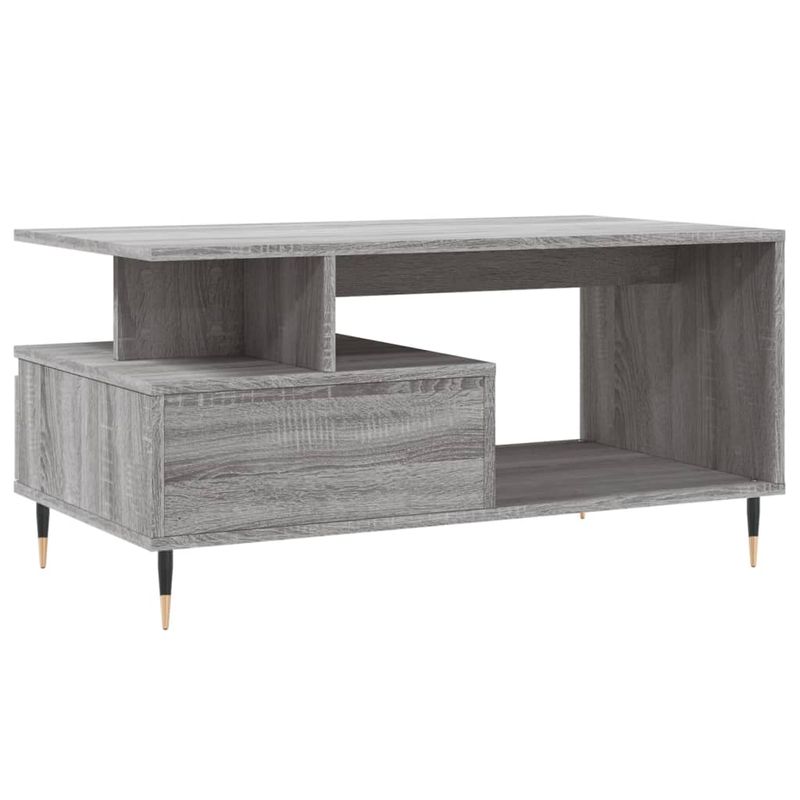 Casa si Gradina - Mobilier - Mese si birouri - Masute de cafea - Masuta de cafea, gri sonoma, 90x49x45 cm, lemn compozit - Infinity.ro