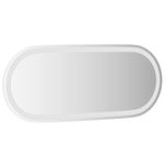 Casa si Gradina - Decoratiuni - Oglinzi - Oglinda de baie cu LED, 90x40 cm, ovala - Infinity.ro
