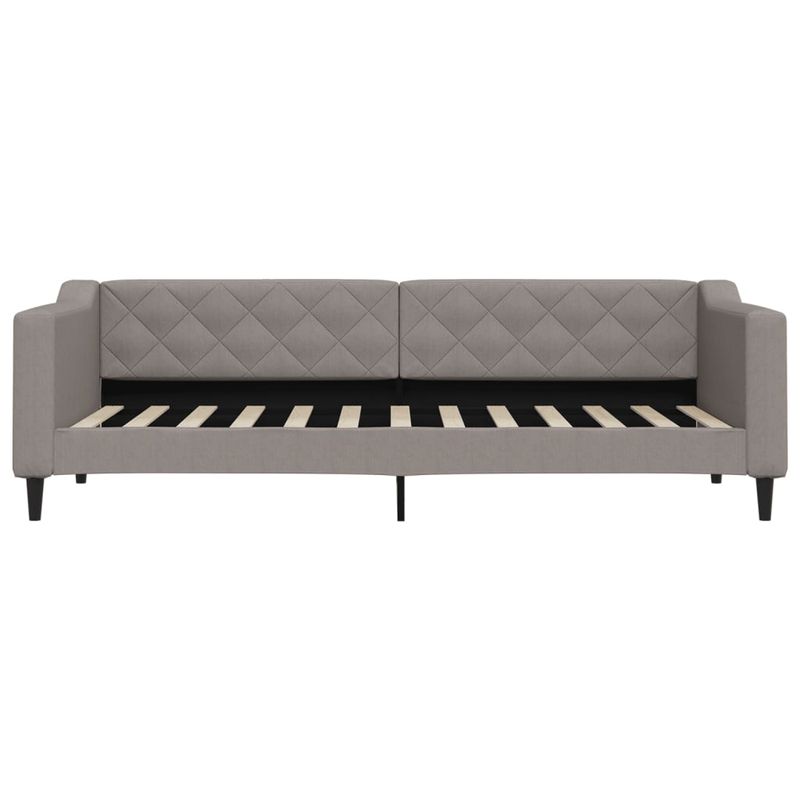 Casa si Gradina - Mobilier - Paturi si accesorii - Paturi - Pat de zi, gri taupe, 80x200 cm, material textil - Infinity.ro