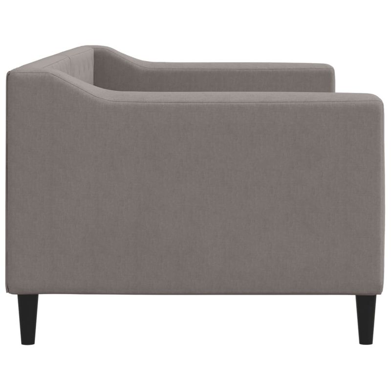 Casa si Gradina - Mobilier - Paturi si accesorii - Paturi - Pat de zi, gri taupe, 80x200 cm, material textil - Infinity.ro