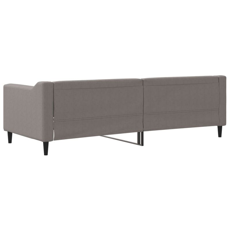 Casa si Gradina - Mobilier - Paturi si accesorii - Paturi - Pat de zi, gri taupe, 80x200 cm, material textil - Infinity.ro