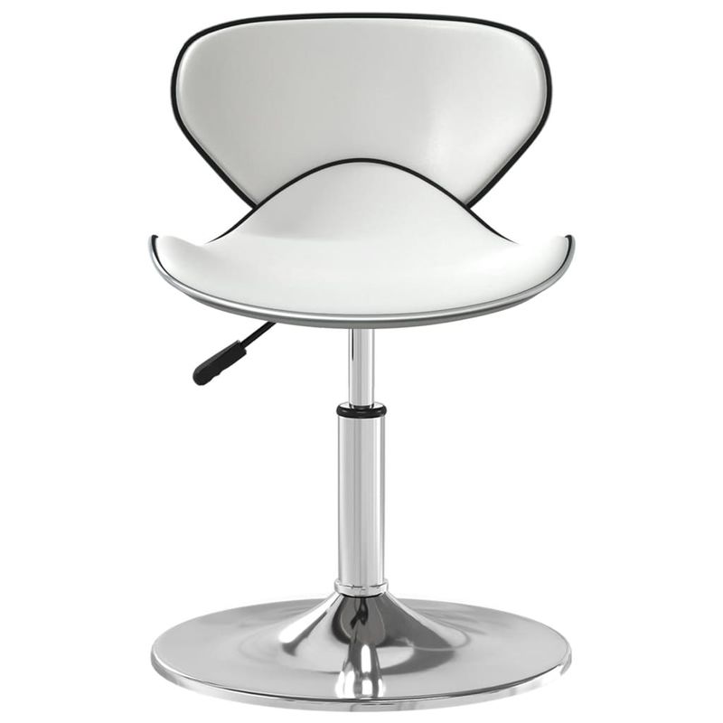 Casa si Gradina - Mobilier - Scaune si fotolii - Scaune - Scaun de bar, alb, piele ecologica - Infinity.ro