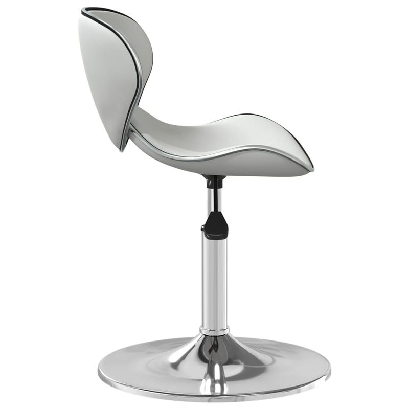 Casa si Gradina - Mobilier - Scaune si fotolii - Scaune - Scaun de bar, alb, piele ecologica - Infinity.ro