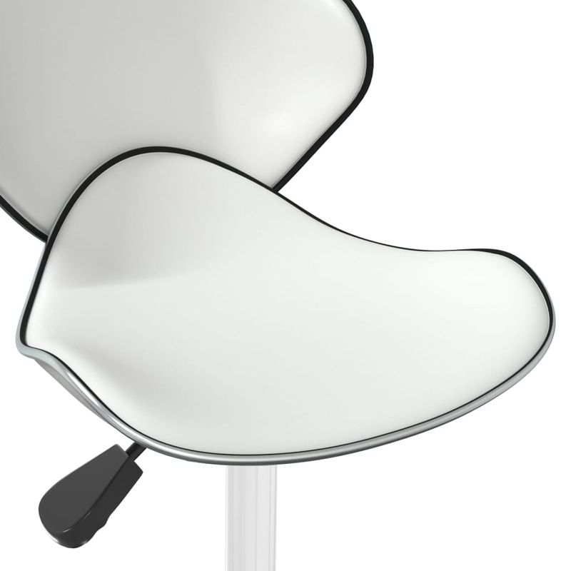Casa si Gradina - Mobilier - Scaune si fotolii - Scaune - Scaun de bar, alb, piele ecologica - Infinity.ro