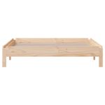 Casa si Gradina - Mobilier - Paturi si accesorii - Paturi - Pat stivuibil, 100x200 cm, lemn masiv de pin - Infinity.ro