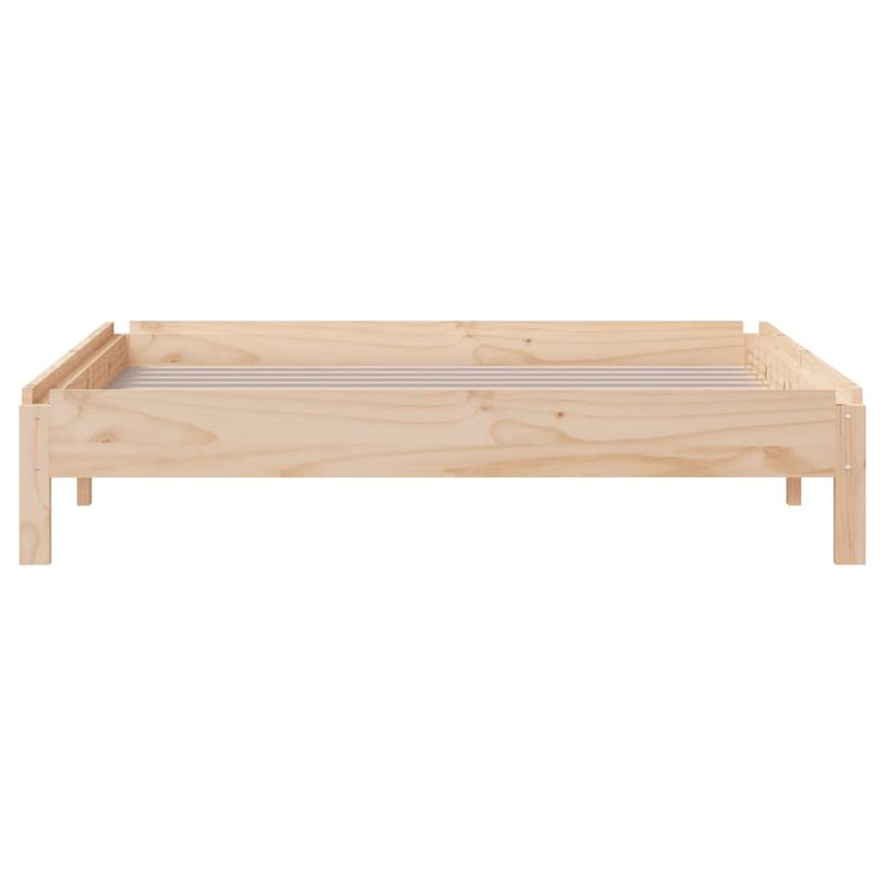 Casa si Gradina - Mobilier - Paturi si accesorii - Paturi - Pat stivuibil, 100x200 cm, lemn masiv de pin - Infinity.ro