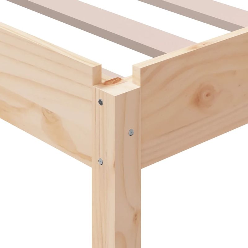 Casa si Gradina - Mobilier - Paturi si accesorii - Paturi - Pat stivuibil, 100x200 cm, lemn masiv de pin - Infinity.ro