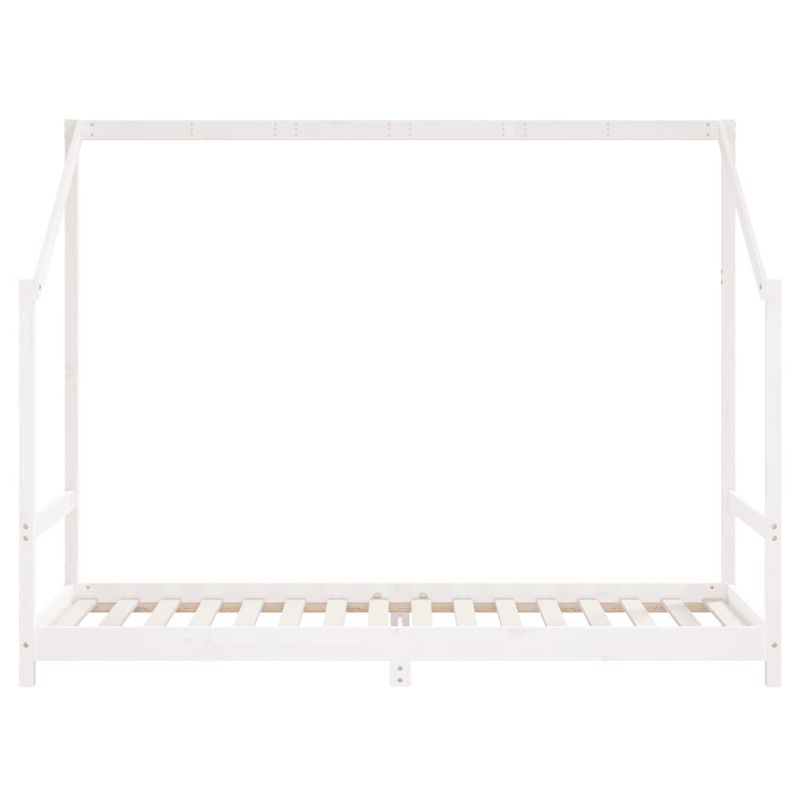 Casa si Gradina - Mobilier - Mobilier copii - Patuturi copii - Cadru de pat pentru copii, alb, 90x200 cm, lemn masiv de pin - Infinity.ro
