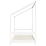Casa si Gradina - Mobilier - Mobilier copii - Patuturi copii - Cadru de pat pentru copii, alb, 90x200 cm, lemn masiv de pin - Infinity.ro