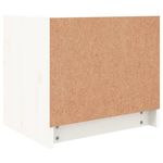 Casa si Gradina - Mobilier - Comode si corpuri - Noptiere - Noptiere, 2 buc., alb, 40x31x35,5 cm, lemn masiv de pin - Infinity.ro