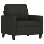 Casa si Gradina - Mobilier - Seturi de mobilier - Seturi living - Set de canapele cu perne, 3 piese, negru, textil - Infinity.ro