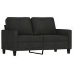 Casa si Gradina - Mobilier - Seturi de mobilier - Seturi living - Set de canapele cu perne, 3 piese, negru, textil - Infinity.ro
