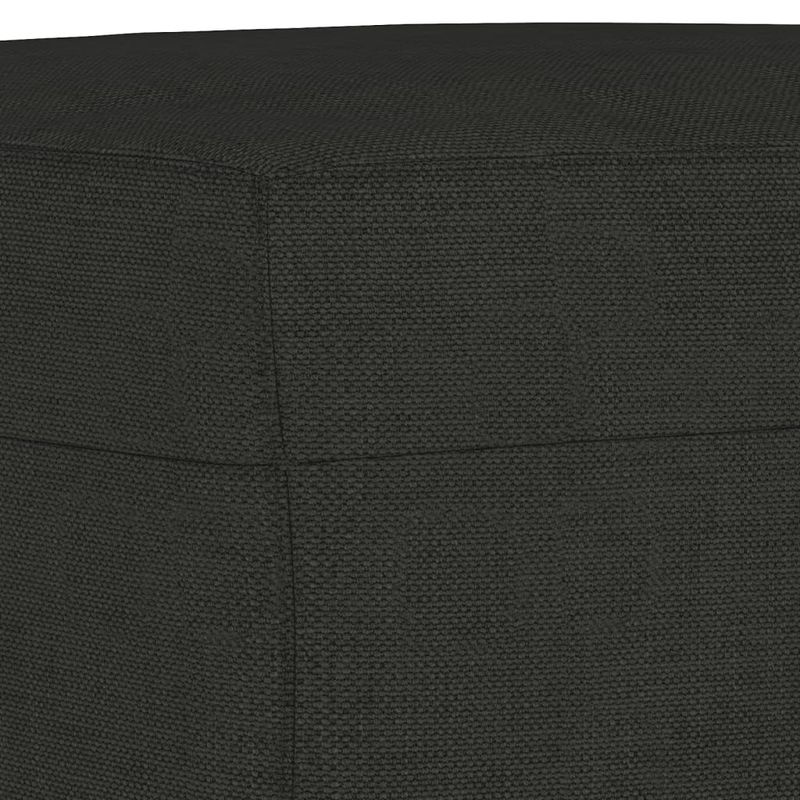 Casa si Gradina - Mobilier - Seturi de mobilier - Seturi living - Set de canapele cu perne, 3 piese, negru, textil - Infinity.ro