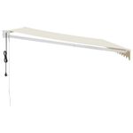 Casa si Gradina - Gradina si terasa - Umbrele si pavilioane - Pavilioane - Copertina retractabila automata, crem, 4,5x3 m - Infinity.ro